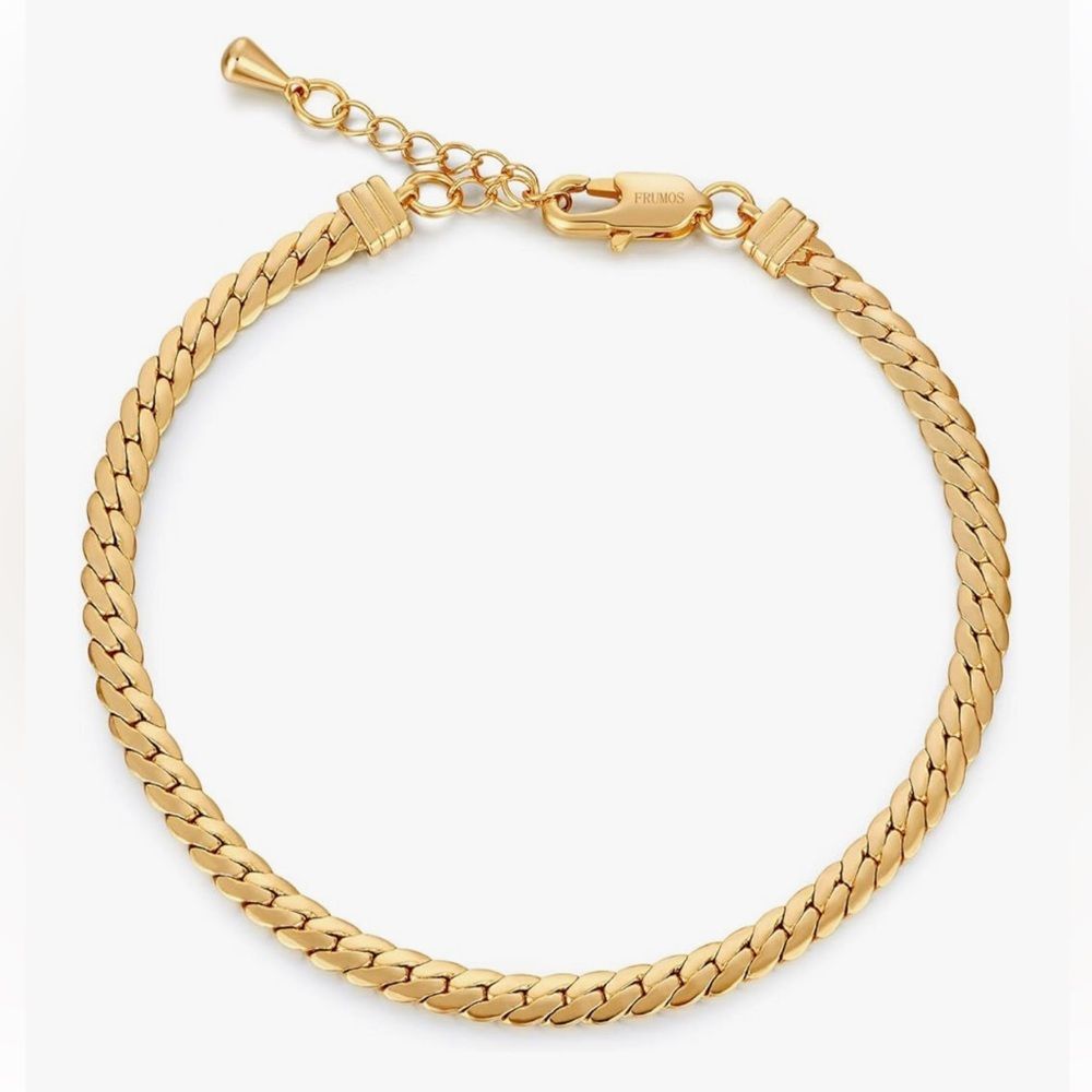 New 18k Gold Plated Elegant Gold Bracelet